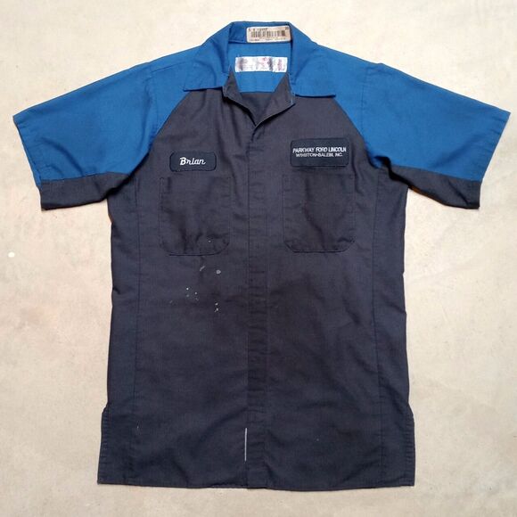 Ford Red Kap Automotive Authentic Dealership Mechanic Work Shirt - Size Small - Picture 1 of 13